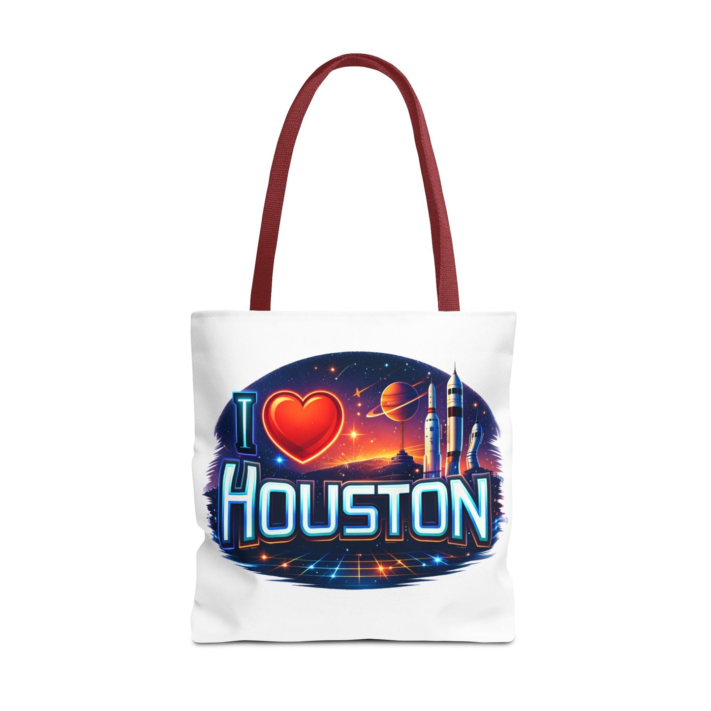 I  Houston Retro Space Tote Bag