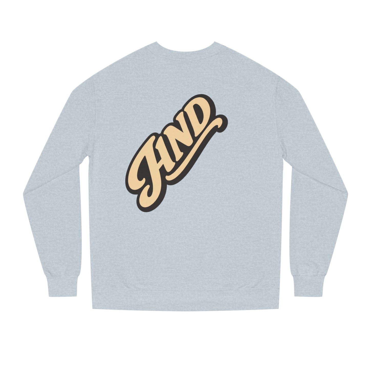 Kind Script Sweatshirt — Retro 'KIND' Graphic Crewneck