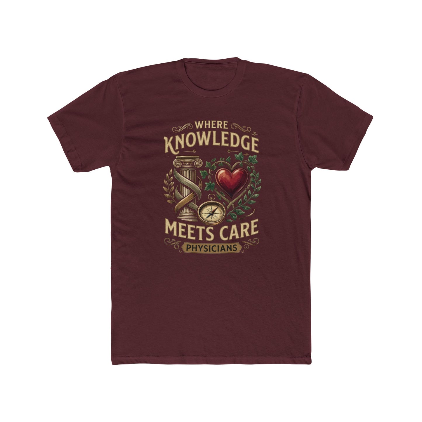 Physicians 'Where Knowledge Meets Care' Medical T‑Shirt