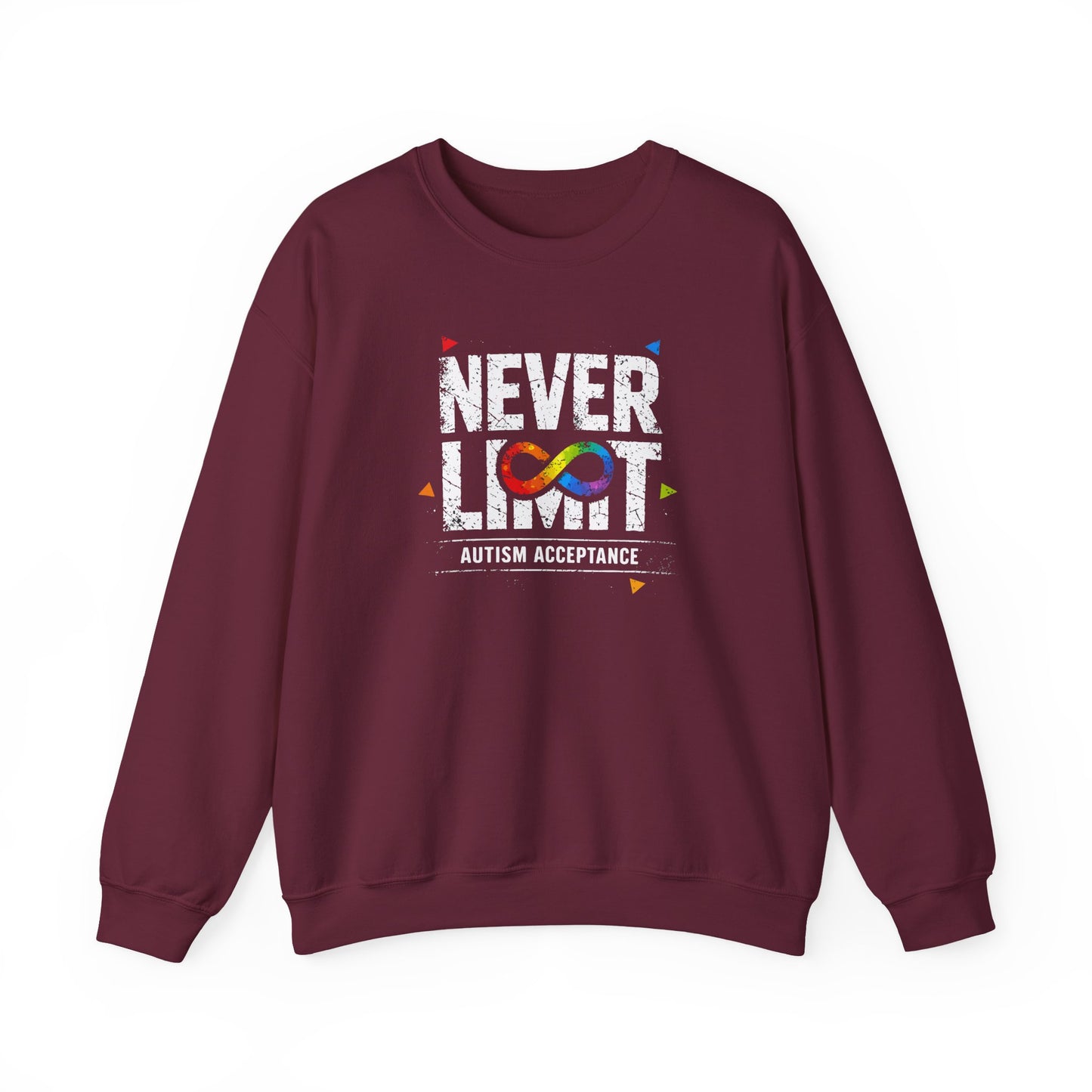 Never Limit Autism Acceptance Sweatshirt