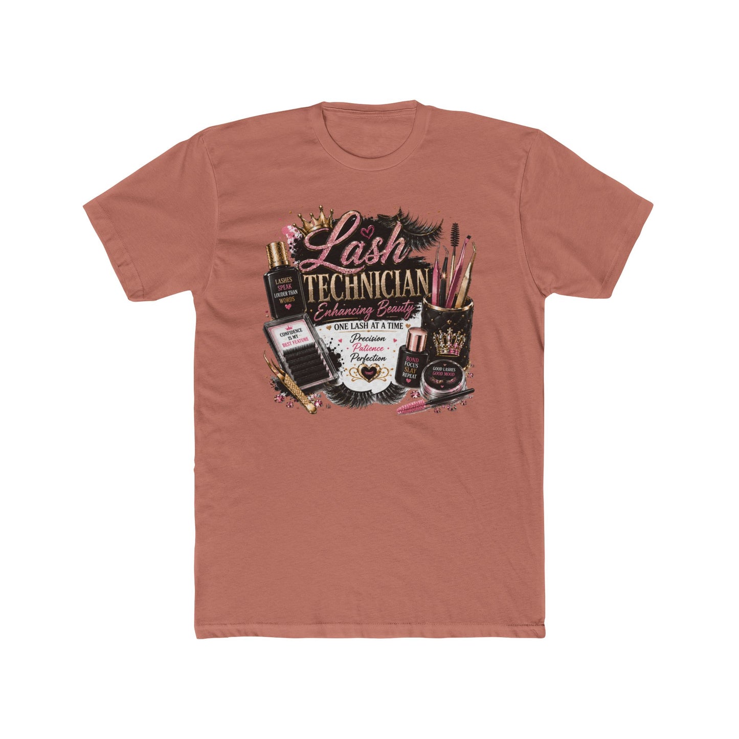 Lash Technician Crew Tee - Eyelash Extension Artist T-Shirt