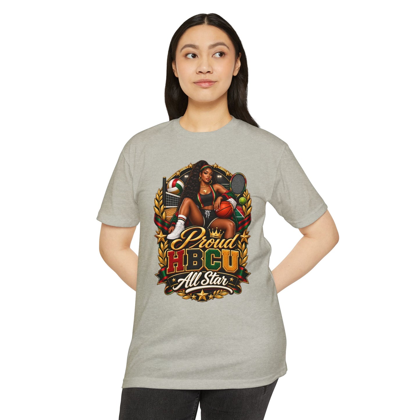 HBCU All-Star T-Shirt — Proud HBCU Vintage Sports Graphic Tee