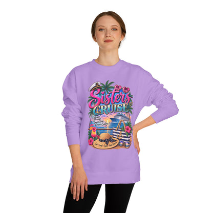 Sisters Cruise Sweatshirt – Tropical Girls’ Getaway Crewneck