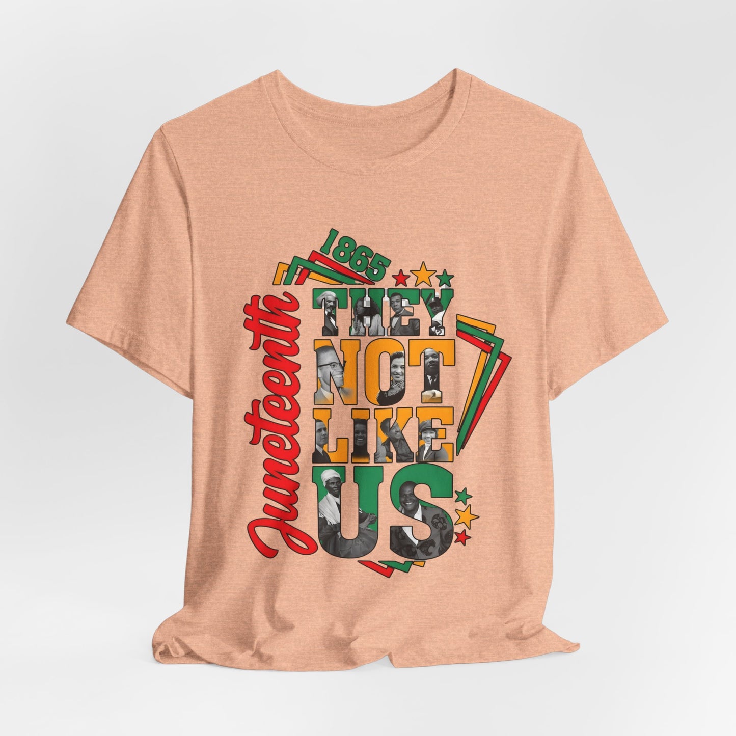 Juneteenth "They Not Like Us" Graphic Tee — Juneteenth Celebration T-Shirt