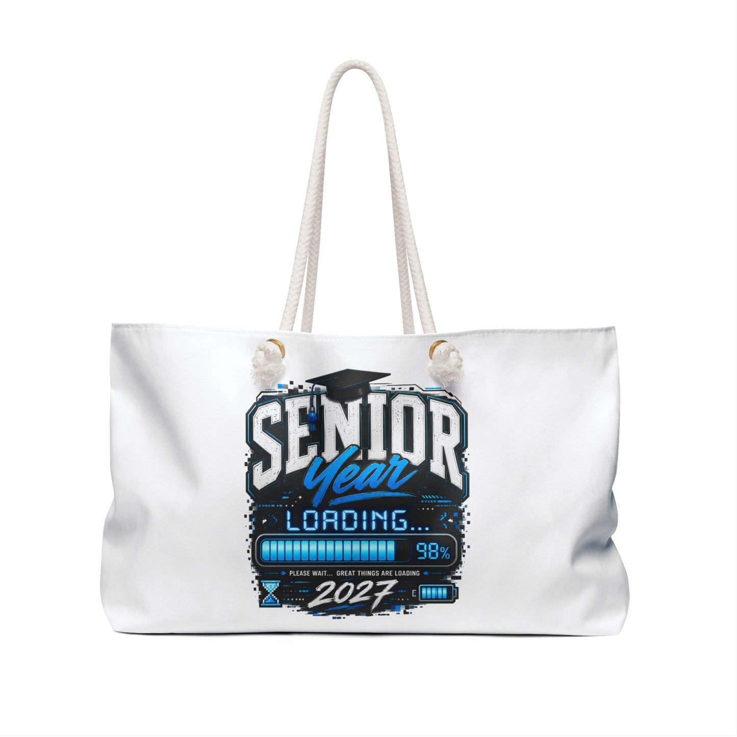 Senior Year Loading 2027 Weekender Bag – Graduation Travel Tote