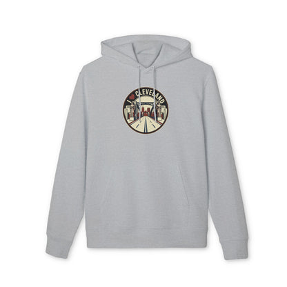 Cleveland Cityscape Hoodie – Retro Road Emblem