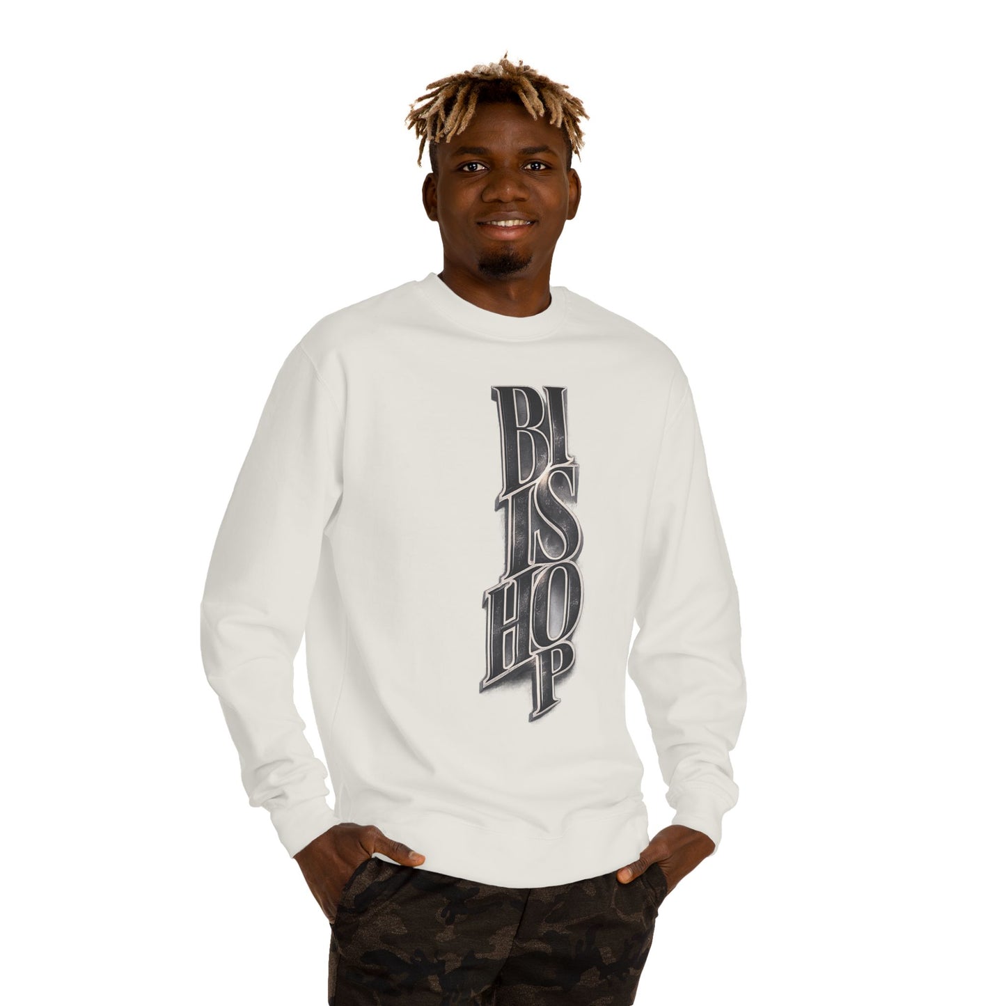 Bishop Vertical Gothic Crewneck Sweatshirt