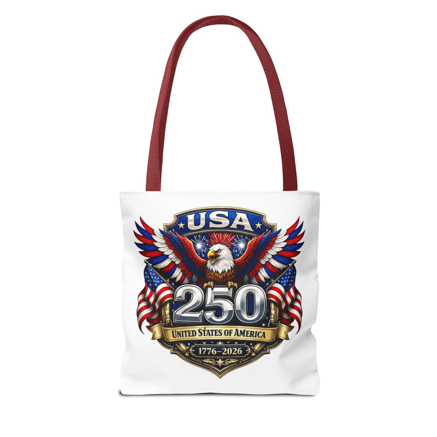 USA 250th Anniversary Eagle Tote Bag — Patriotic 1776–2026 Celebration Tote