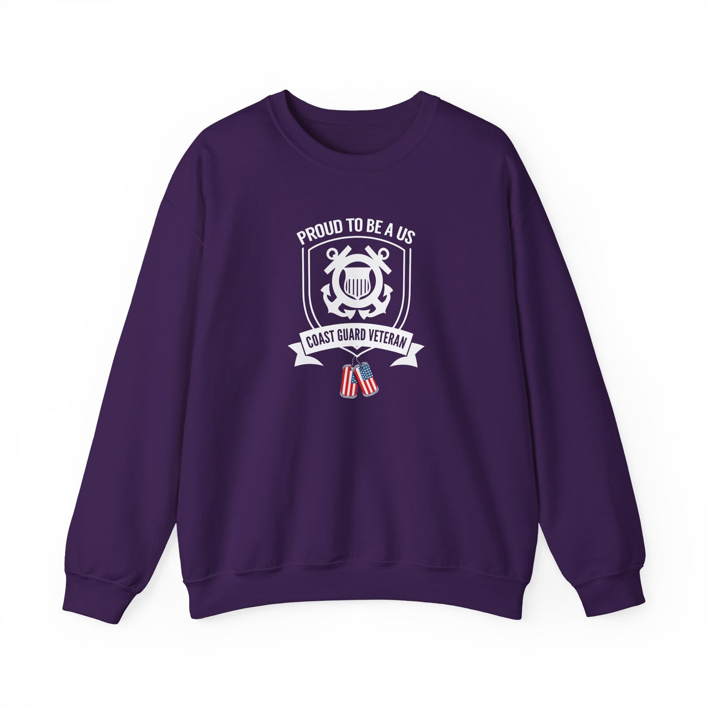 Proud to Be a US Coast Guard Veteran Sweatshirt