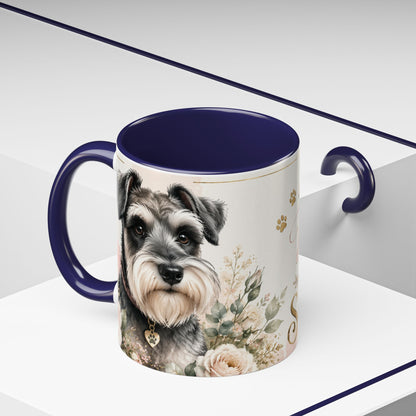 Life Is Better With a Miniature Schnauzer Accent Coffee Mug