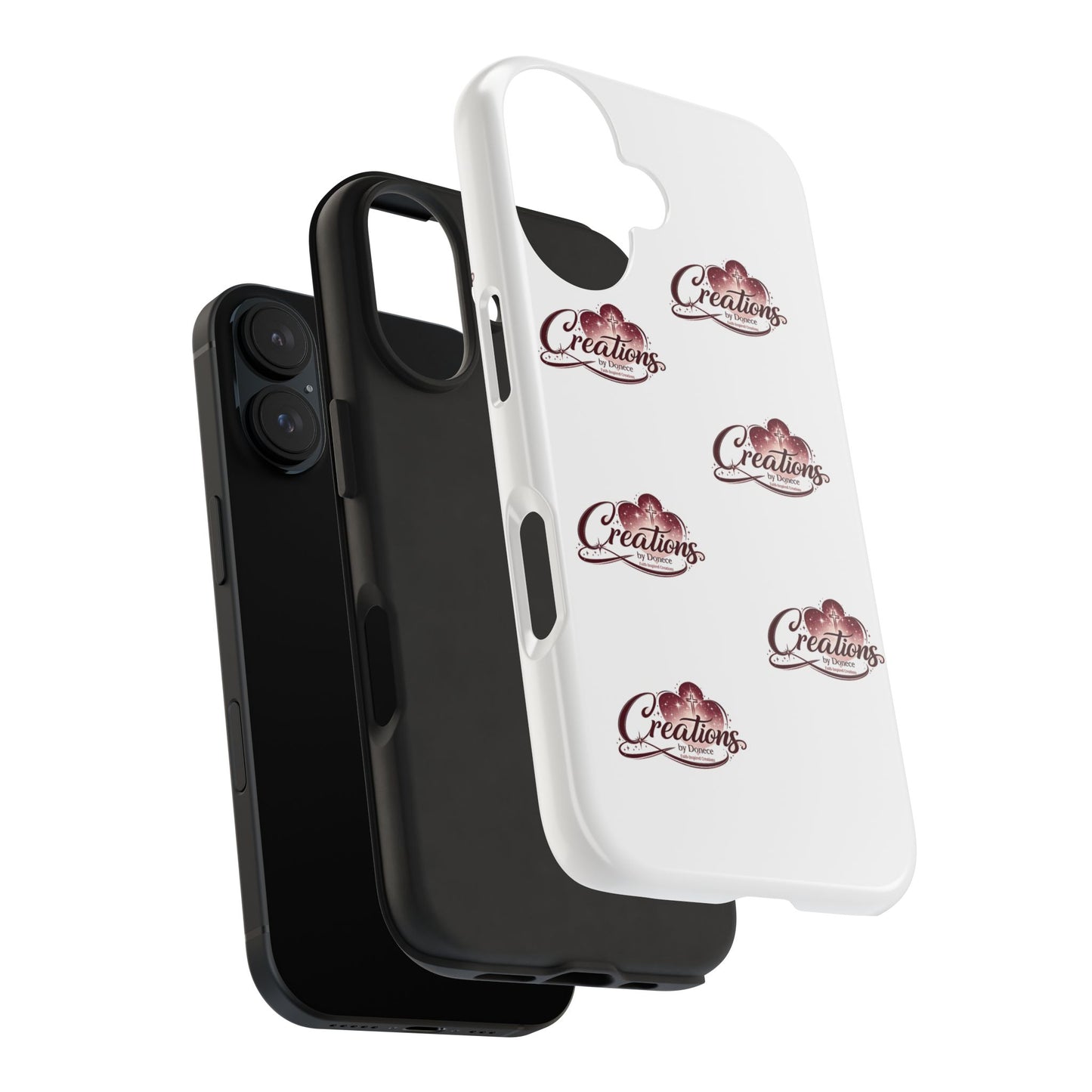 Logo Pattern Tough Phone Case — Creations Repeat Design