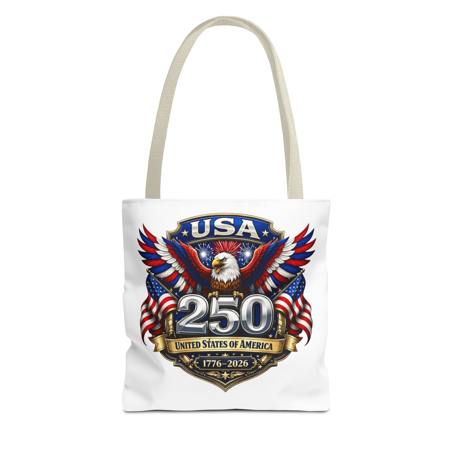 USA 250th Anniversary Eagle Tote Bag — Patriotic 1776–2026 Celebration Tote