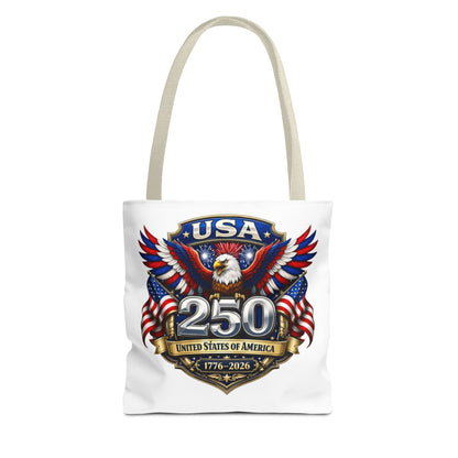 USA 250th Anniversary Eagle Tote Bag — Patriotic 1776–2026 Celebration Tote