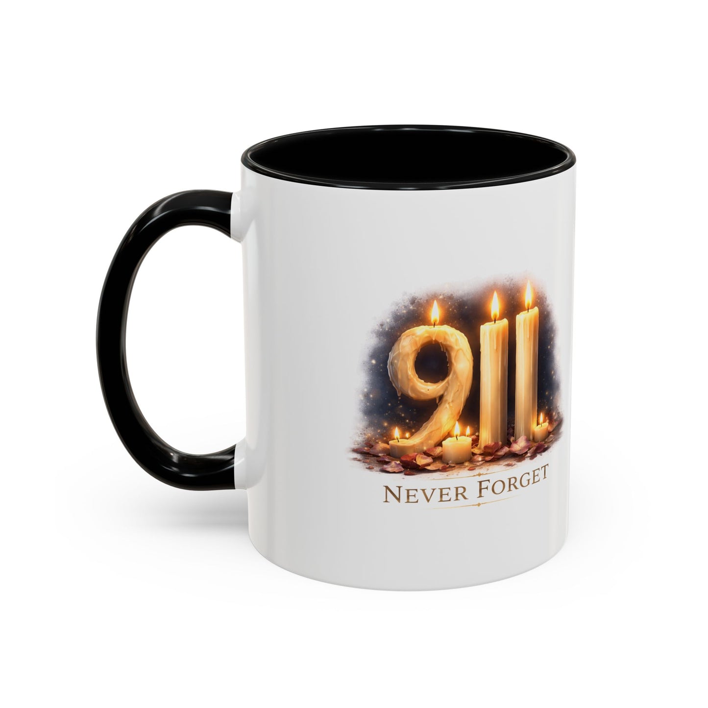 9/11 Never Forget Memorial Coffee Mug