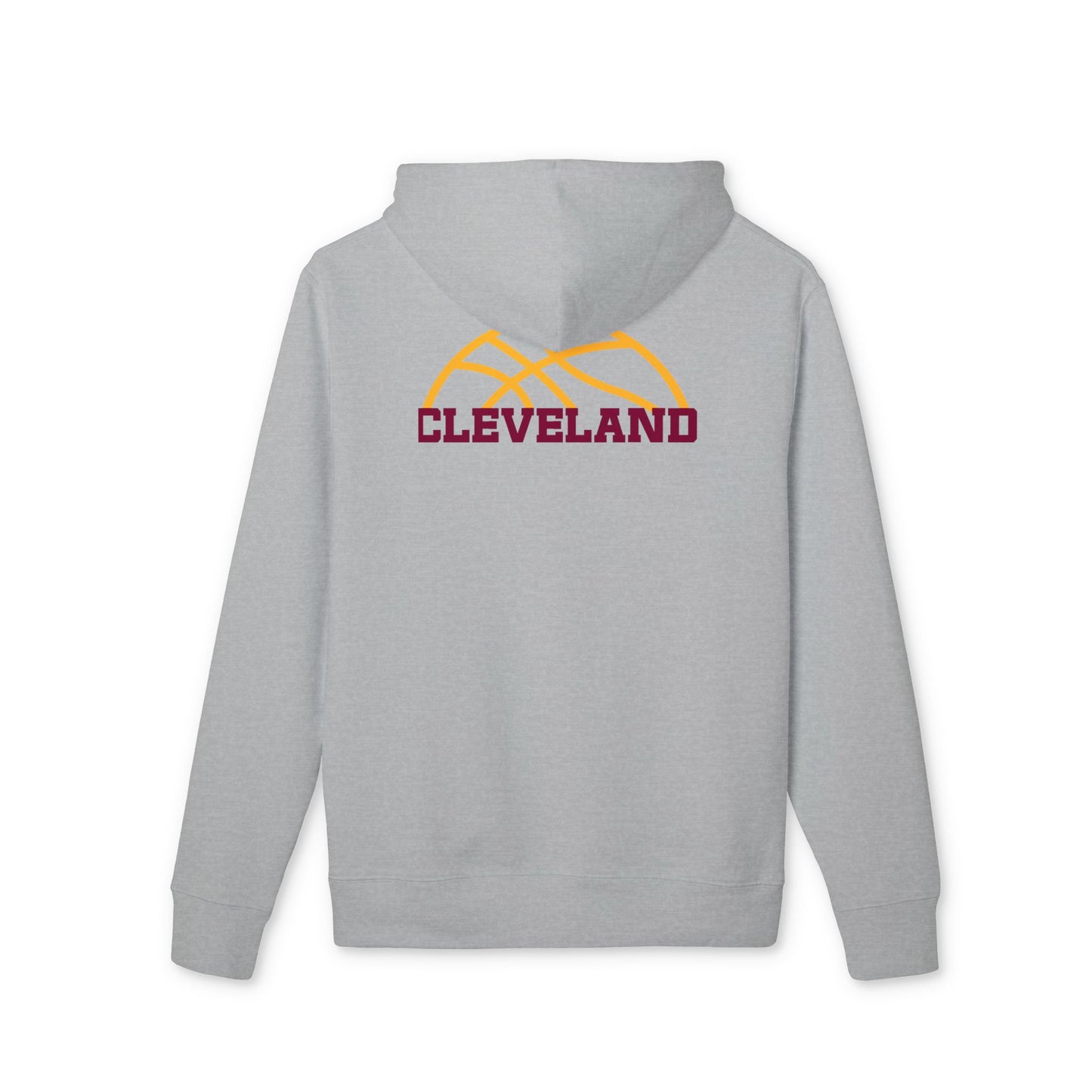 Cleveland Basketball Hoodie — Retro Hoop Logo Pullover