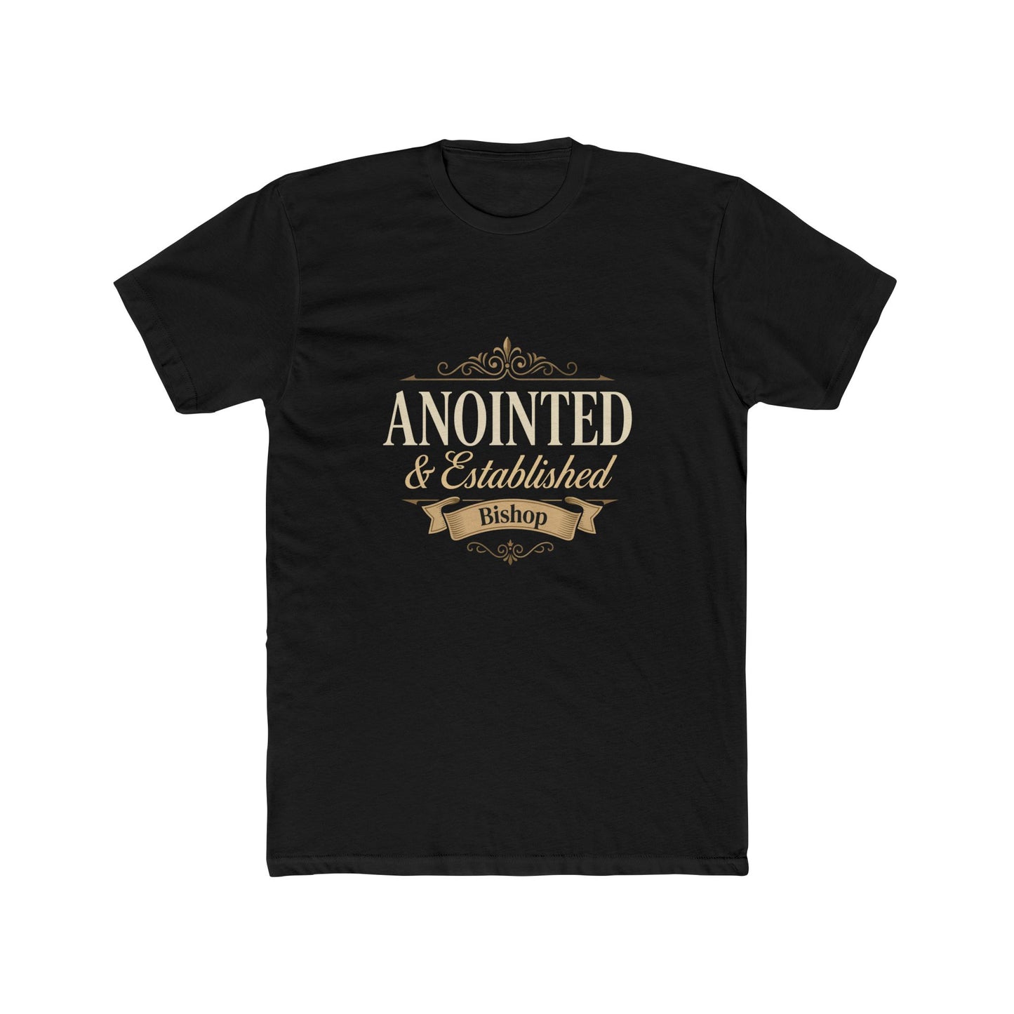 Anointed & Established Bishop T-Shirt — Christian Ministry Tee