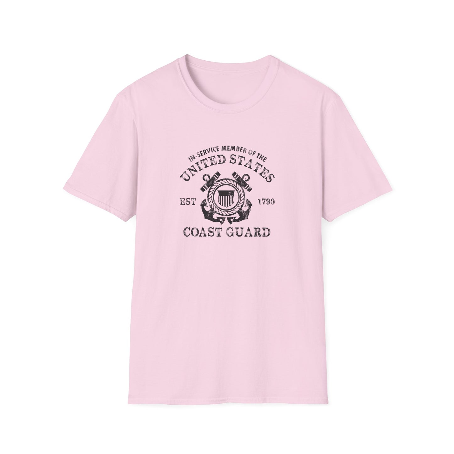 In-Service Member of the United States EST 1790 Coast Guard T-Shirt