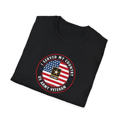 I Served My Country U.S. Army Veteran T‑Shirt