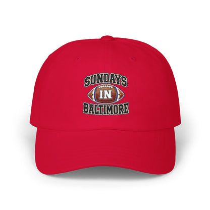 Sundays in Baltimore Dad Cap – Casual Football Baseball Hat