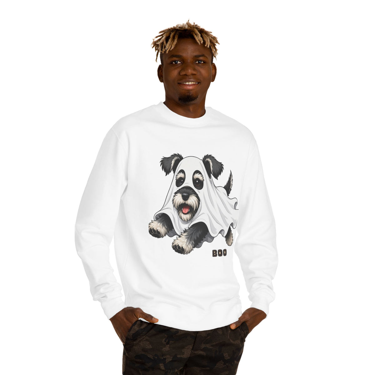 Panda Puppy Ghost 'Boo' Sweatshirt