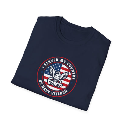 I Served My Country US Navy Veteran T-Shirt