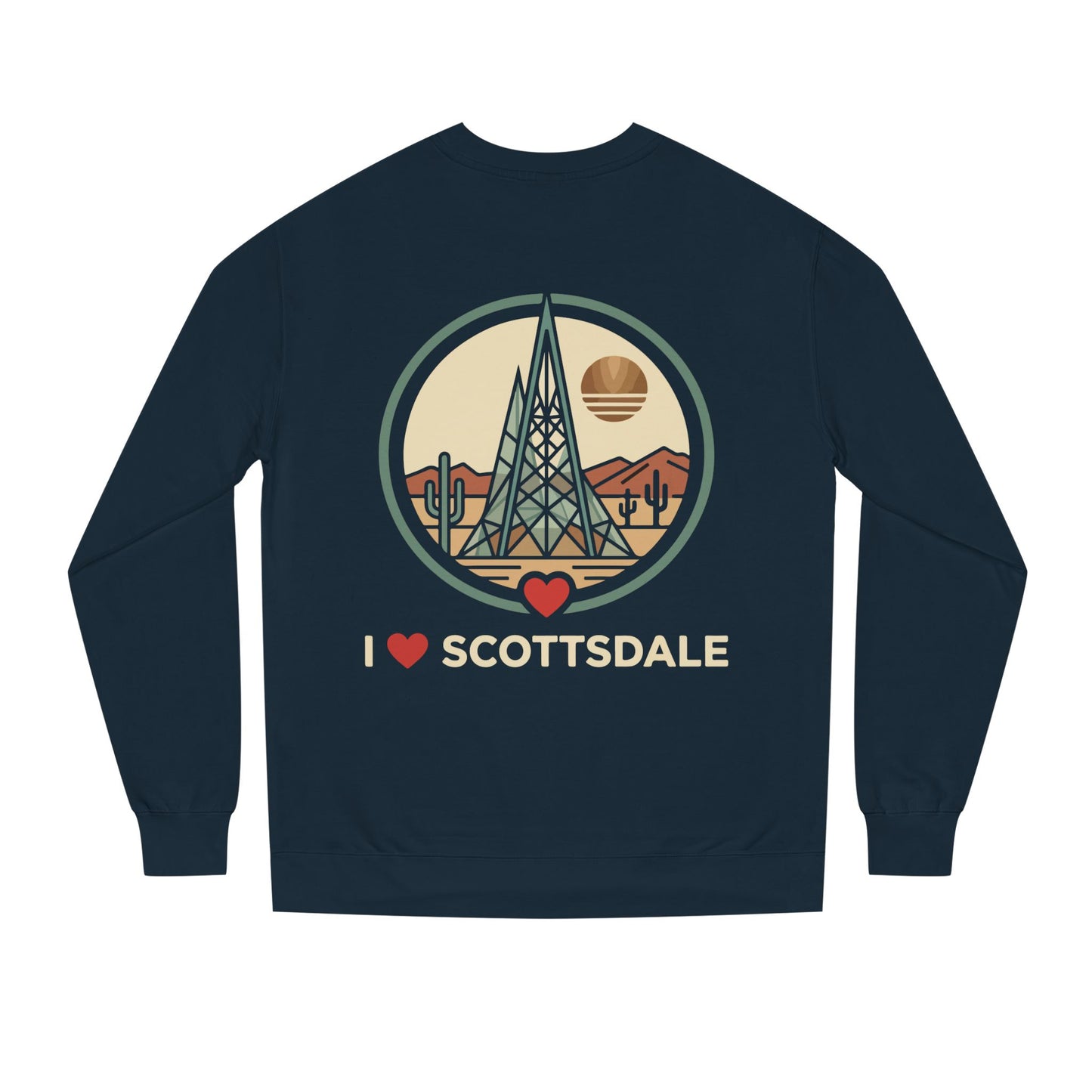 I  Scottsdale Sweatshirt — Desert Retro Crewneck