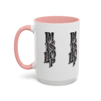 Bishop Vertical Logo Accent Coffee Mug — 11/15oz
