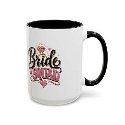 Bride Squad Coffee Mug — Bachelorette Party Gift, Bridal Shower Accent Mug