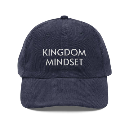 Kingdom Mindset Embroidered Corduroy Cap