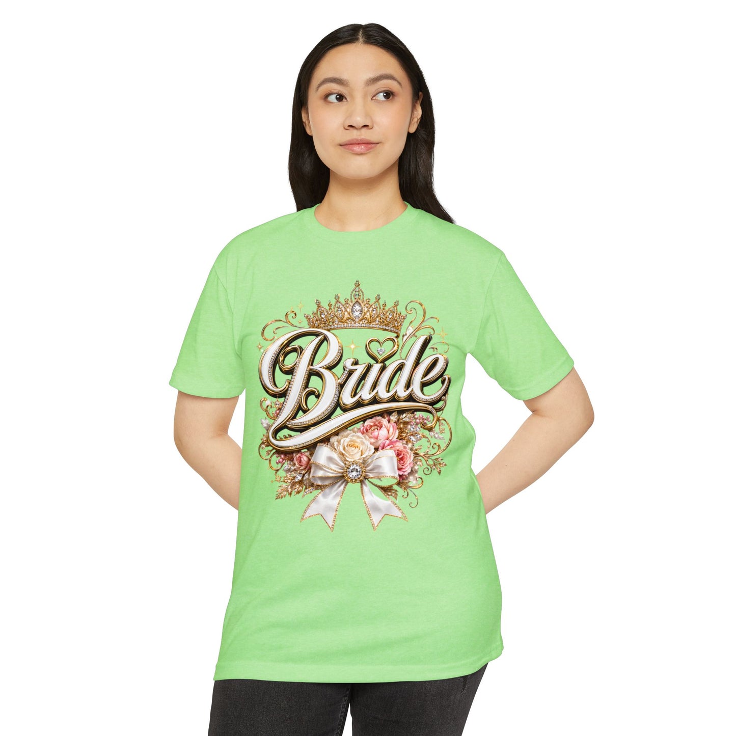 Bride Floral Crown T-Shirt