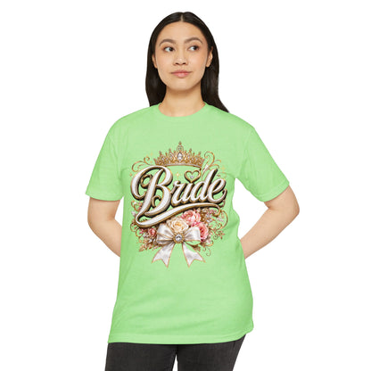 Bride Floral Crown T-Shirt