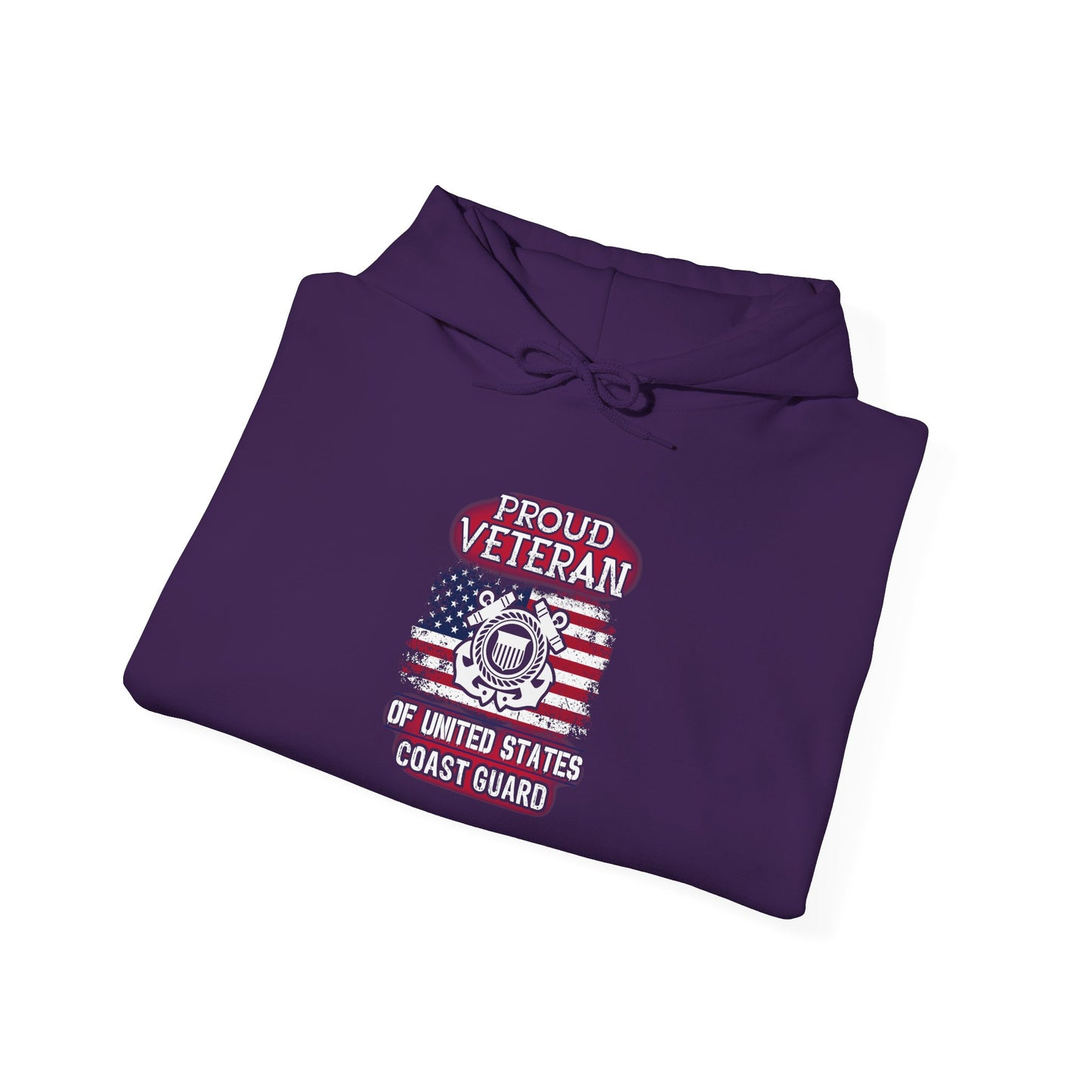 Proud Veteran of United States Coast Guard Hoodie