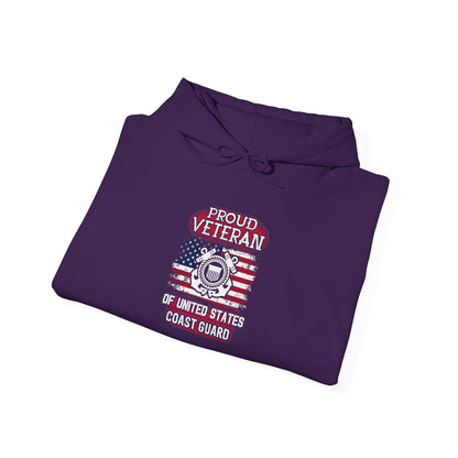 Proud Veteran of United States Coast Guard Hoodie