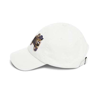 Dad Cap — 'Best Dressed' Floral Embroidered Baseball Hat