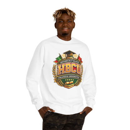 HBCU Crest Sweatshirt — Historically Black Colleges & Universities Crewneck