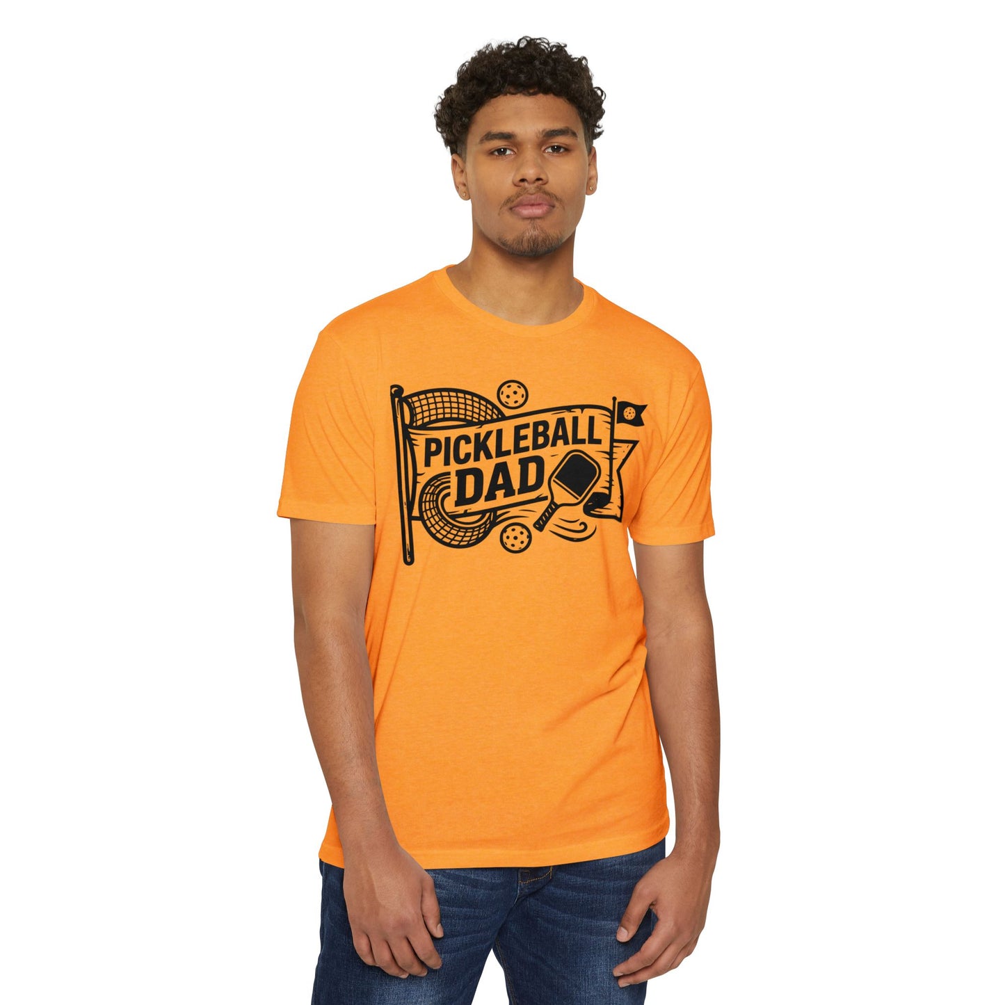 Pickleball Dad T‑Shirt — Vintage Pickleball Design for Dads