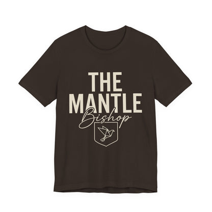 The Mantle Bishop T‑Shirt — Vintage Shield Dove Christian Tee