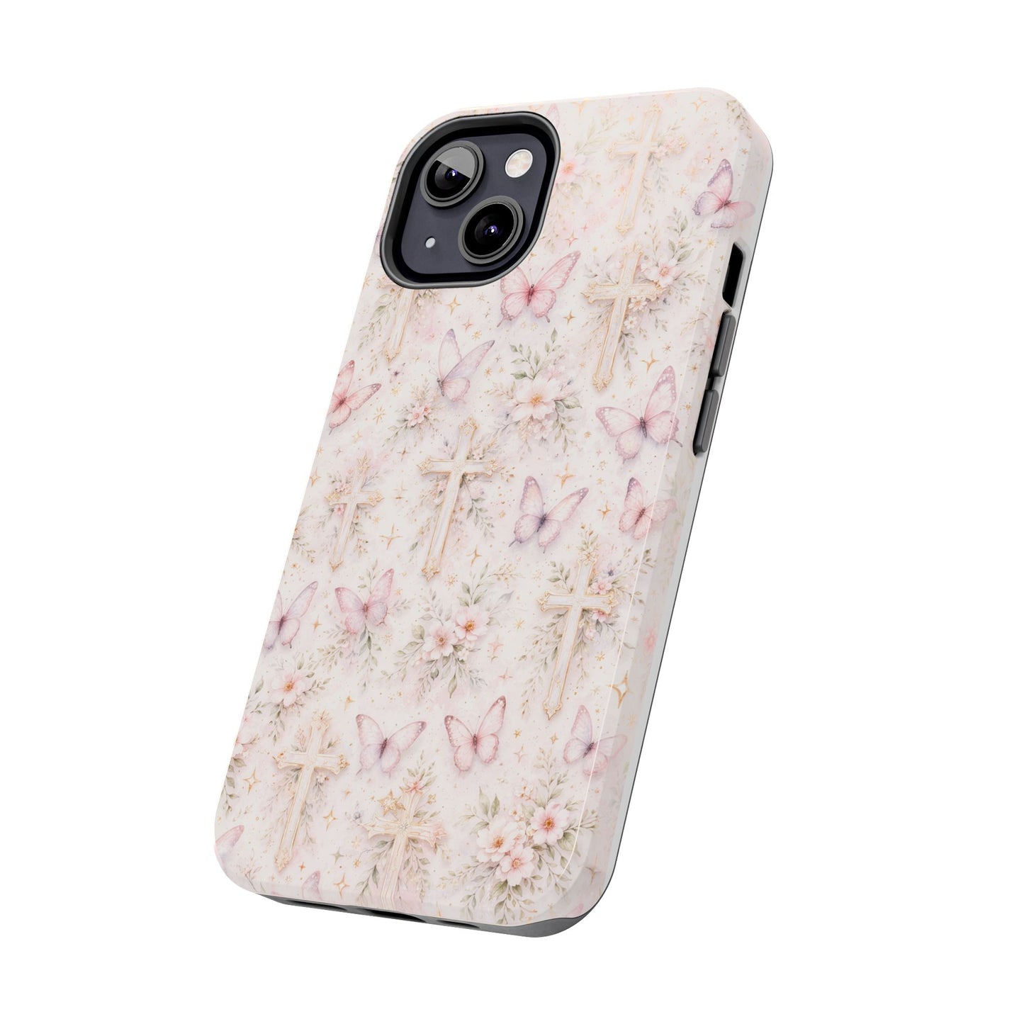 Blessed Wings Phone Case | Christian Floral iPhone Case