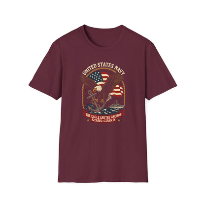 United States Navy The Eagle and the Anchor Stand Guard T-Shirt