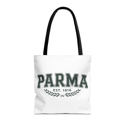 Parma Est. 1816 Tote Bag — Vintage Collegiate Canvas Tote