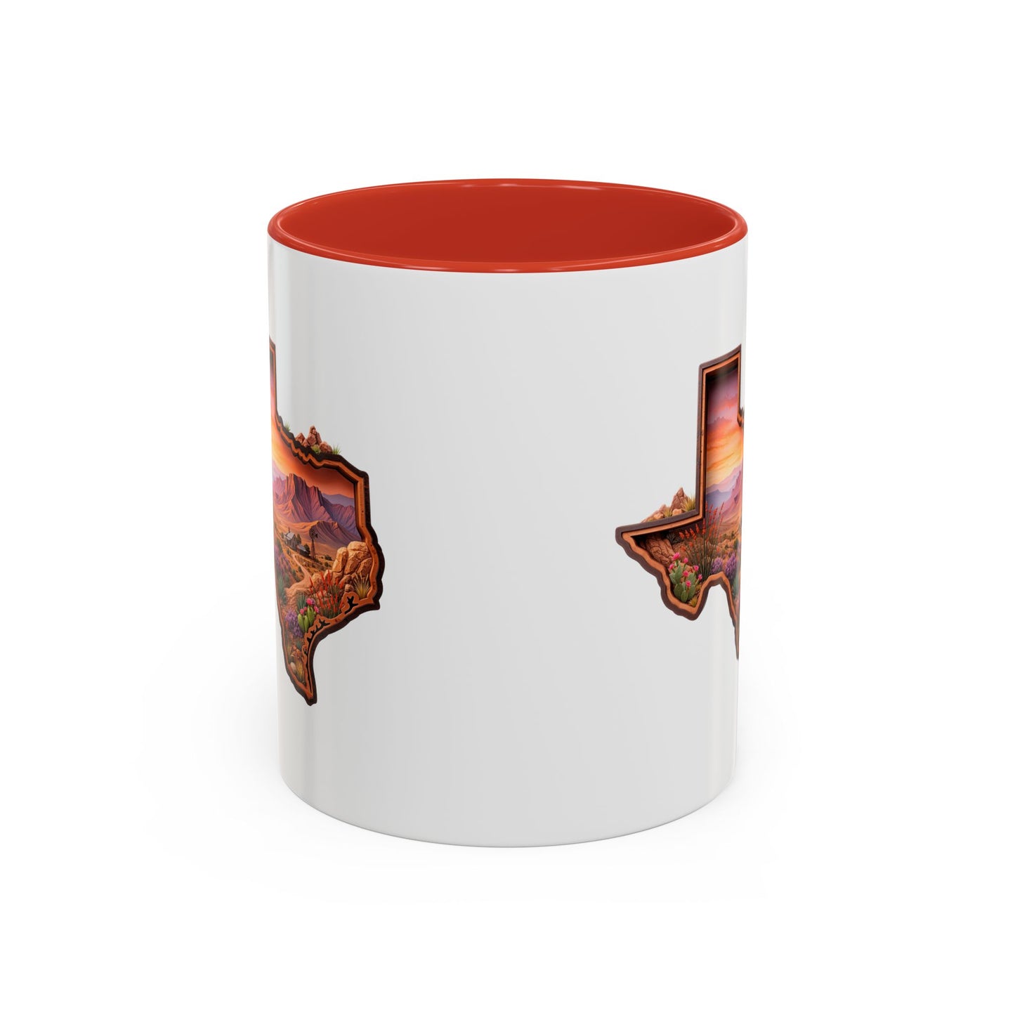 Texas Sunset Accent Coffee Mug – Scenic Lone Star State Landscape (11/15oz)