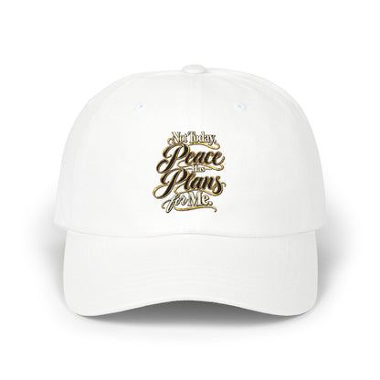 Dad Cap — "Be Kind, Brave, Gracious, Be You" Gold Script Embroidered Baseball Hat