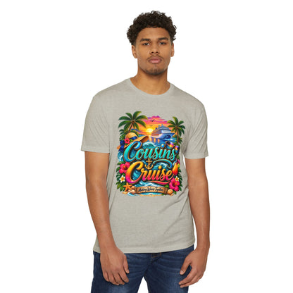 Cousins Cruise T‑Shirt — Tropical Family Vacation Tee