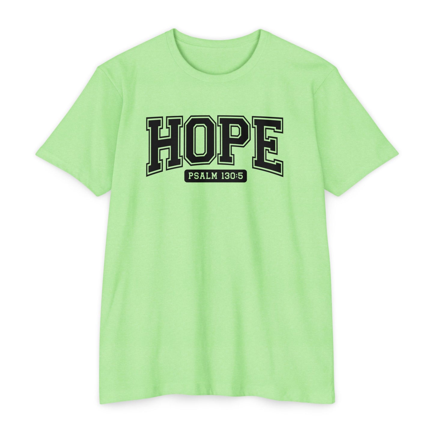 Hope Psalm 130:5 T-Shirt — Inspirational Faith Tee