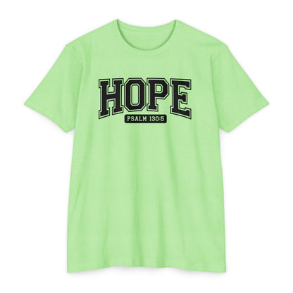 Hope Psalm 130:5 T-Shirt — Inspirational Faith Tee