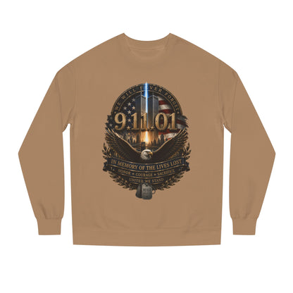 9/11 Memorial Sweatshirt – In Memory of the Lives Lost Tribute Crewneck
