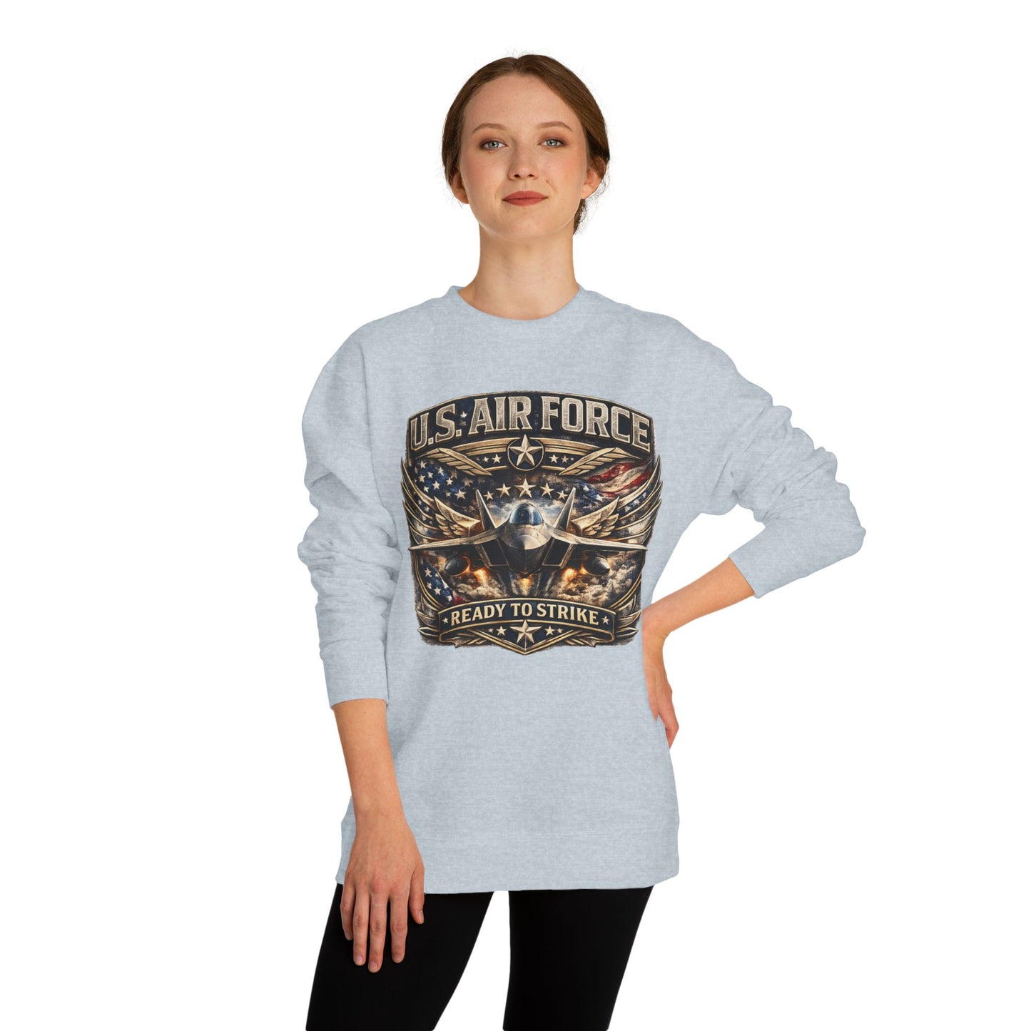 U.S. Air Force "Ready to Strike" Crewneck Sweatshirt