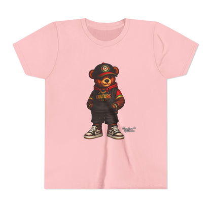 Youth Tee — Urban Bear "Culture" Graphic