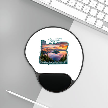 Mouse Pad With Wrist Rest