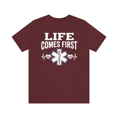 Life Comes First EMS T-Shirt